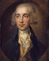 Arnolda duelista, Loderdeila grāfa, portrets, autors Tomass Geinsboro (Thomas Gainsborough)