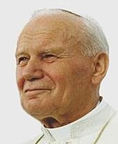 Paus Johannes Paulus II in 1993