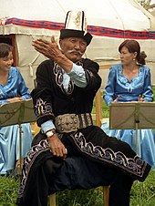 Kyrgyz storyteller manastschi