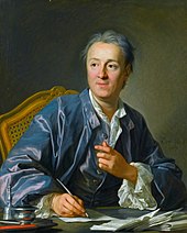 The encyclopedist Denis Diderot, portrait by Louis-Michel van Loo, 1767
