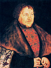 Joachim I Nestor (by Lucas Cranach the Elder) stayed with Catholicism