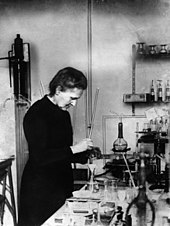 Marie Curie, beroemd Pools scheikundige en twee keer Nobelprijswinnaar