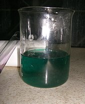 Green color of the manganate ion