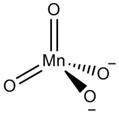 Manganate ion