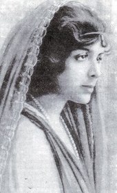 Jinnah's second wife Maryam, nicknamed "Ruttie".