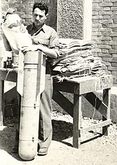 Loading a "bomb" with fake mailbags as part of Operation Cornflakes. As a rule, however, the mailbags were dropped over the trains without "bomb packaging".