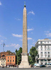 Obelisk on the Lateran Square in Rome from the East Temple in Karnak