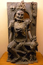 The worship of the goddess Chamunda (as well as Kali or Durga) and other female (mother) ­deities such as the Matrikas occupies a large space in Tantrism.