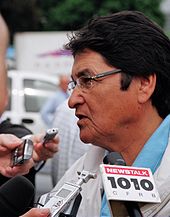 Ovide Mercredi, Chief of the Assembly of First Nations from 1991 to 1997, which grew out of the National Indian Brotherhood