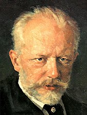 Pjotr Iljitsj Tsjaikovski (1840-1893), componist.  