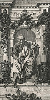 Horace as portrayed by Anton von Werner