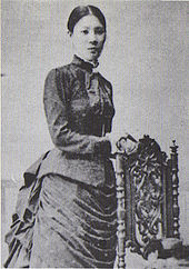 Satow's wife Kane, 1870