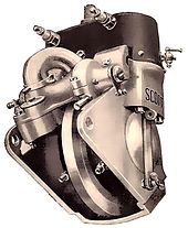 Scott two-stroke engine from 1912