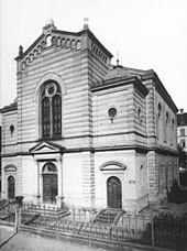 The Old Synagogue of Constance (1883-1938), Sigismundstr. 19, around 1930