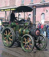 Steam tractor Lena from Wallis & Steevens, year of construction 1905