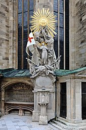 Capistran pulpit at St. Stephen's Cathedral in Vienna