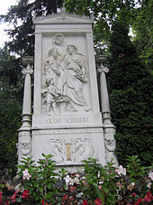 Grave of honour erected in 1888 at the Vienna Central Cemetery, design: Theophil Hansen