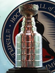 De Stanley Cup in de Hockey Hall of Fame  