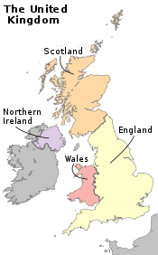 Landene i Det Forenede Kongerige