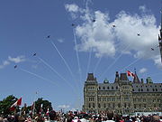 Célébrations de la fête du Canada à Ottawa