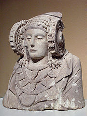 Lady of Elche feita pelos ibéricos