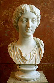 Buste van Faustina de Jongere, Louvre, Parijs.