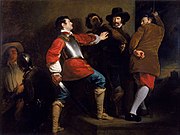 5. listopadu 1605 je Guy Fawkes zatčen za svou účast na spiknutí proti střelnému prachu.