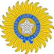A Estrela da Ordem da Estrela da Índia, usada como um distintivo da Índia Imperial Britânica