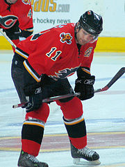 Stephane Yelle var et vigtigt medlem af Flames mellem 2002 og 2008.  