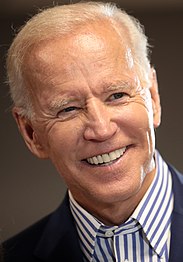 Presidente del Senado Joe Biden.  