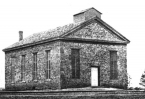 A Igreja Congregacional Plymouth em Lawrence foi a primeira igreja no território do Kansas.