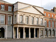 De Viceregal Apartments in Dublin Castle - de officiële 'seizoen'-residentie van de Lord Lieutenant  