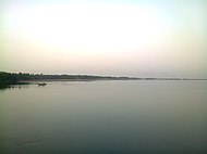 Netravati-floden i Mangalore  