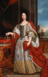 Anne Marie als koningin van Sardinië  