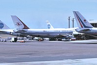 Die Boeing 747-2B5B der Korean Air Lines, die von einem sowjetischen Su-15-Abfangjäger abgeschossen wurde