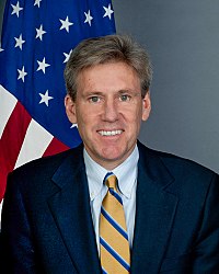 VS ambassadeur Christopher Stevens, eerste zittende VS ambassadeur gedood sinds 1979