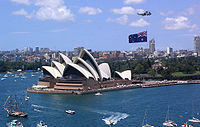 Comemoração do Dia da Austrália em Sydney, em 26 de janeiro de 2004.