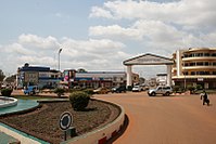 Centrum města Bangui