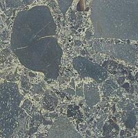Basalt breccia (doorsnede)