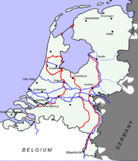 Phases of the German conquest of the Netherlands