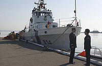 Bývalý americký 82stopý hlídkový člun námořní brigády pohraniční stráže  