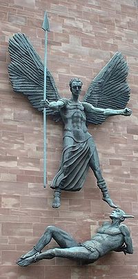 A vitória de São Miguel sobre o Diabo (1958) Catedral de Coventry