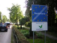 Holandský vchod do Center Parcs (v De Eemhof).  