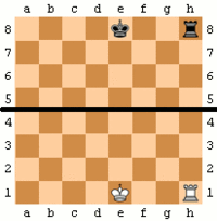 O mutare de rocadă la șah  