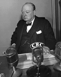 Transmissão Winston Churchill em Quebec, 1943