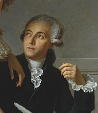 Un tableau d'Antonie Lavoisier et de sa femme.