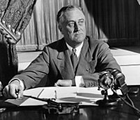 Roosevelt lancerede New Deal for at hjælpe den amerikanske økonomi