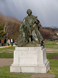 Statua di Buffon nel Jardin des Plantes