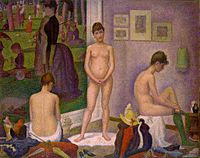 Georges Seurat, Modellerne 1888