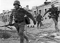 Duitse troepen in Stalingrad  